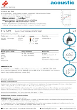 STS 1009 Datasheet